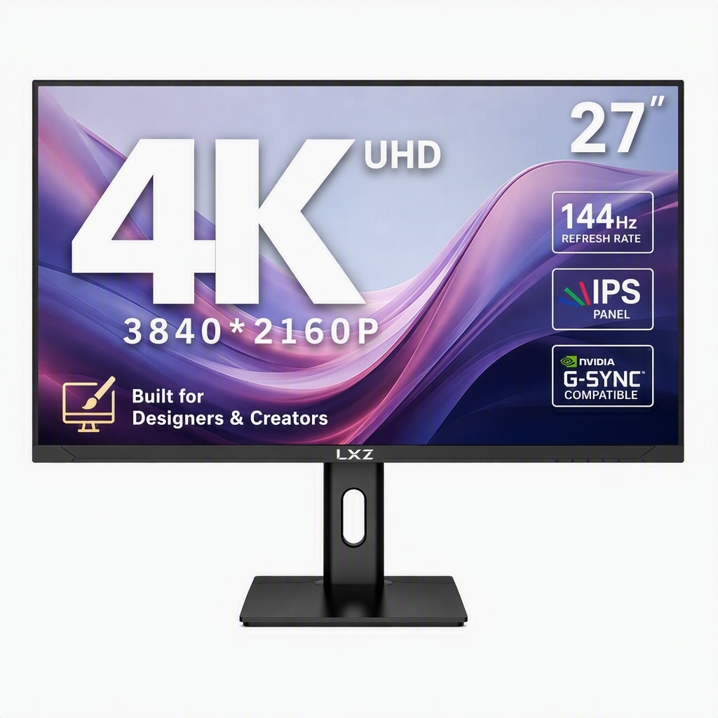 Monitor 144Hz 27Inch - LXZ 27 Inch Gaming Monitor, 144Hz