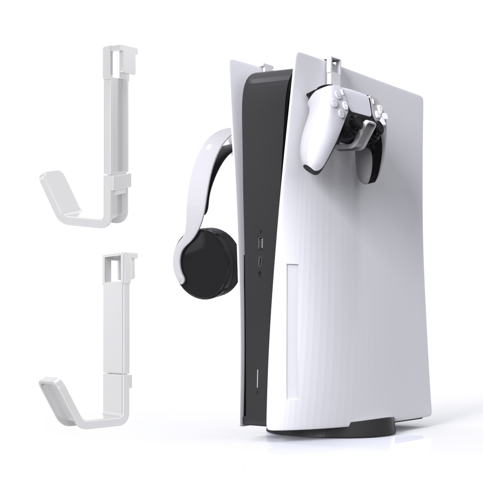Gaming Accessories Holder - JYS-P5180 Controller & Headset Wall Mount