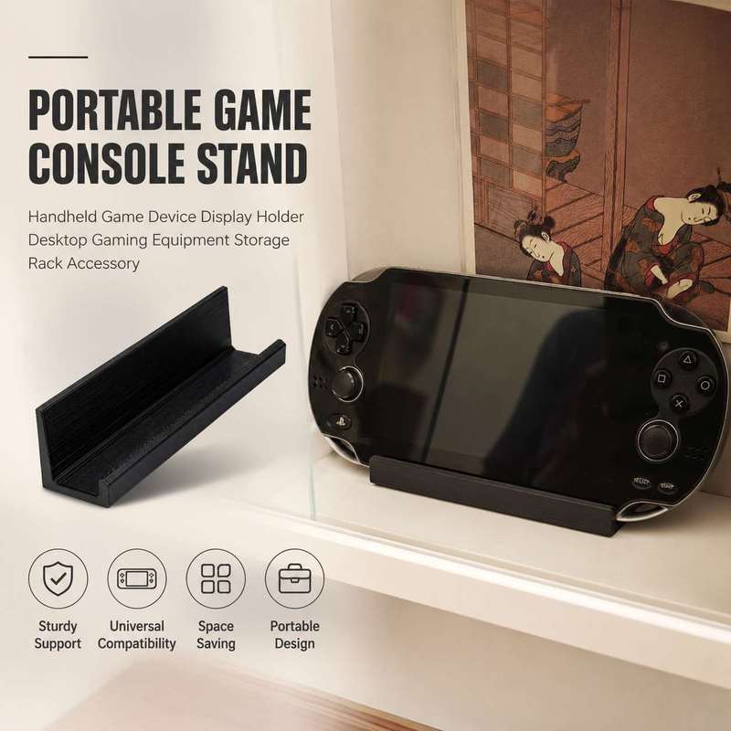 Gaming Accessories Holder - Portable Game Console Stand Handheld Game