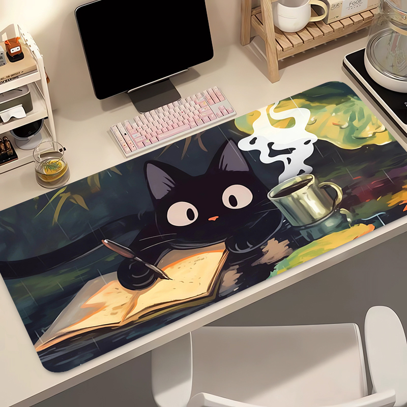 Gaming Accessories Cheap - Kawaii Black Cat Silicone Soft Gaming