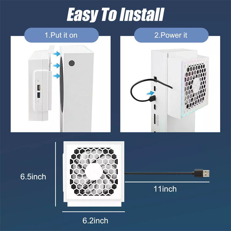 LED Cooling Fan Atmosphere Lig - Gaming Accessories Lights 评论和价格