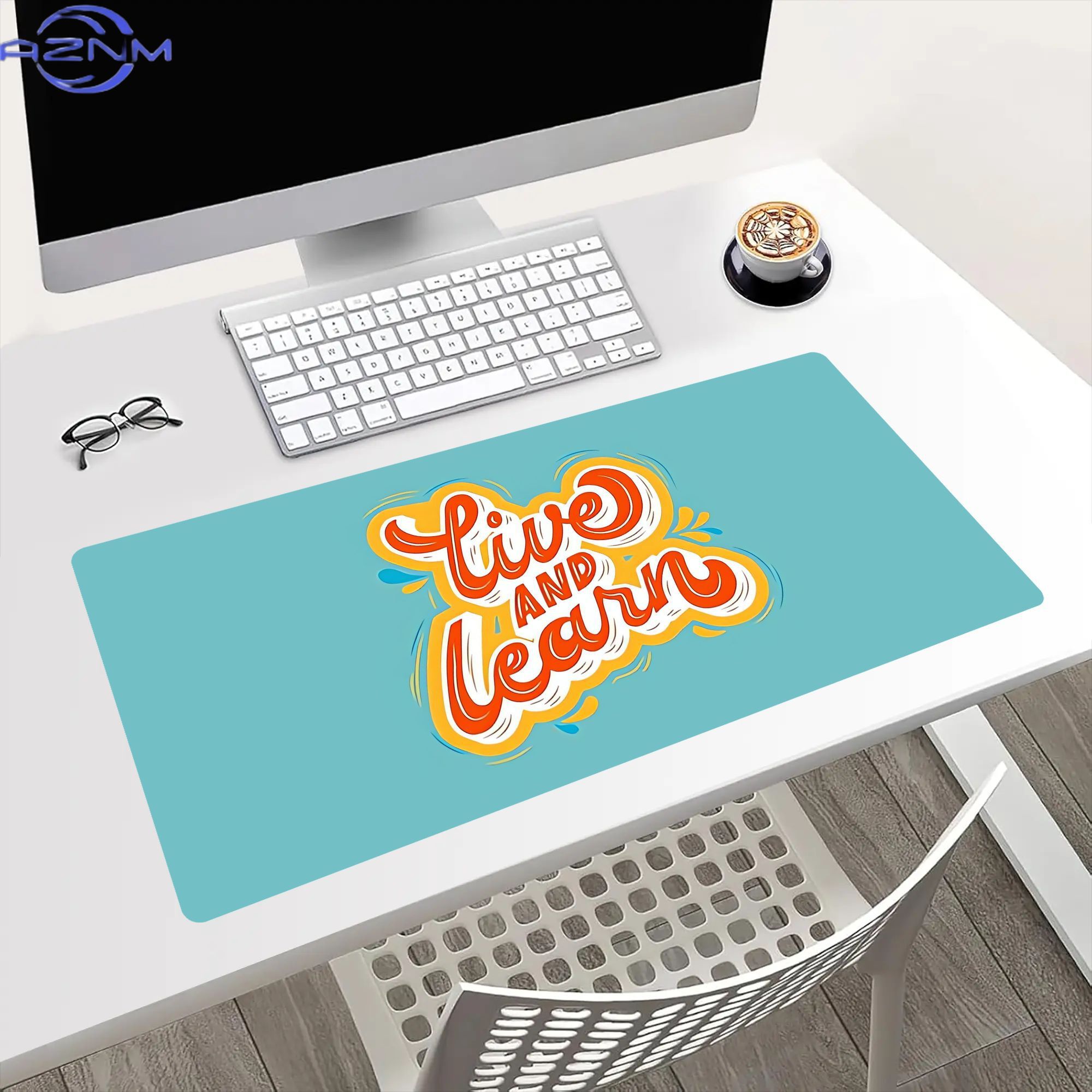 Live And Learn Inspirational A - Desk Corner Mat 评论和价格