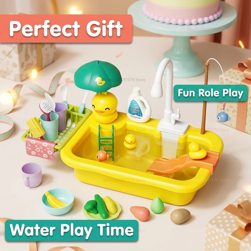 Kids Kitchen Sink Dishwasher P - Gaming Accessories For 8 Year Old 评论和价格