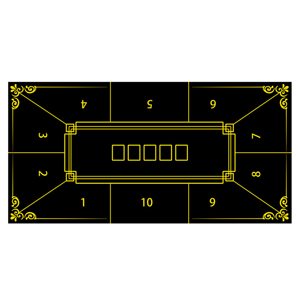 Thicken Rubber Pokers Tableclo - Gaming Accessories Table 评论和价格