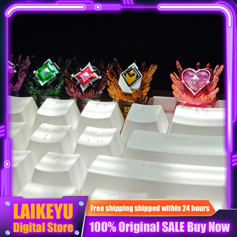 Valorant Theme Game Keycap Mec - Gaming Accessories For Valorant 评论和价格