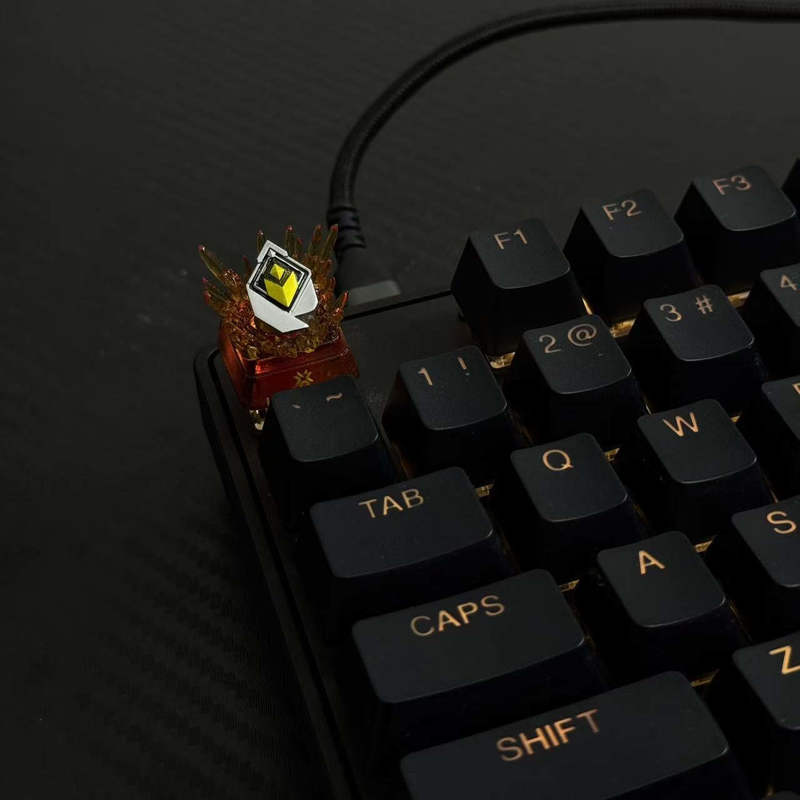 Valorant Theme Game Keycap Mec - Gaming Accessories For Valorant 评论和价格