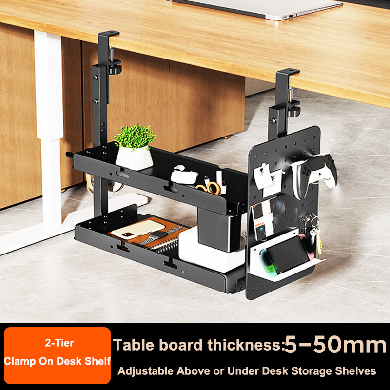 Clamp-on 14 inch Above Below D - Gaming Accessories Table 评论和价格