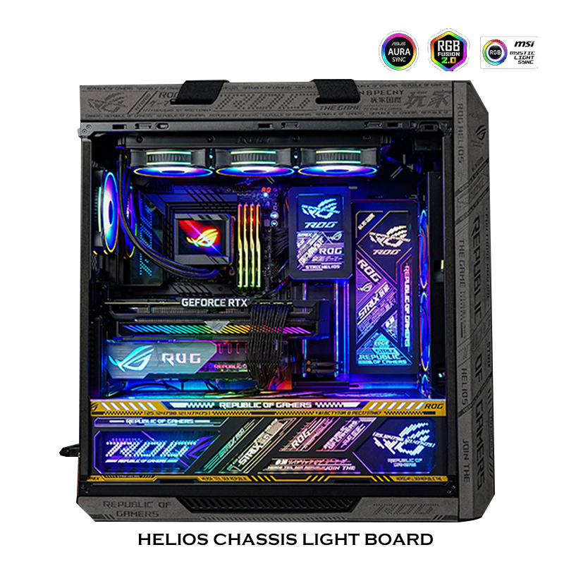 RGB Mirror PC Case Backplate P - Gaming Accessories Lights 评论和价格