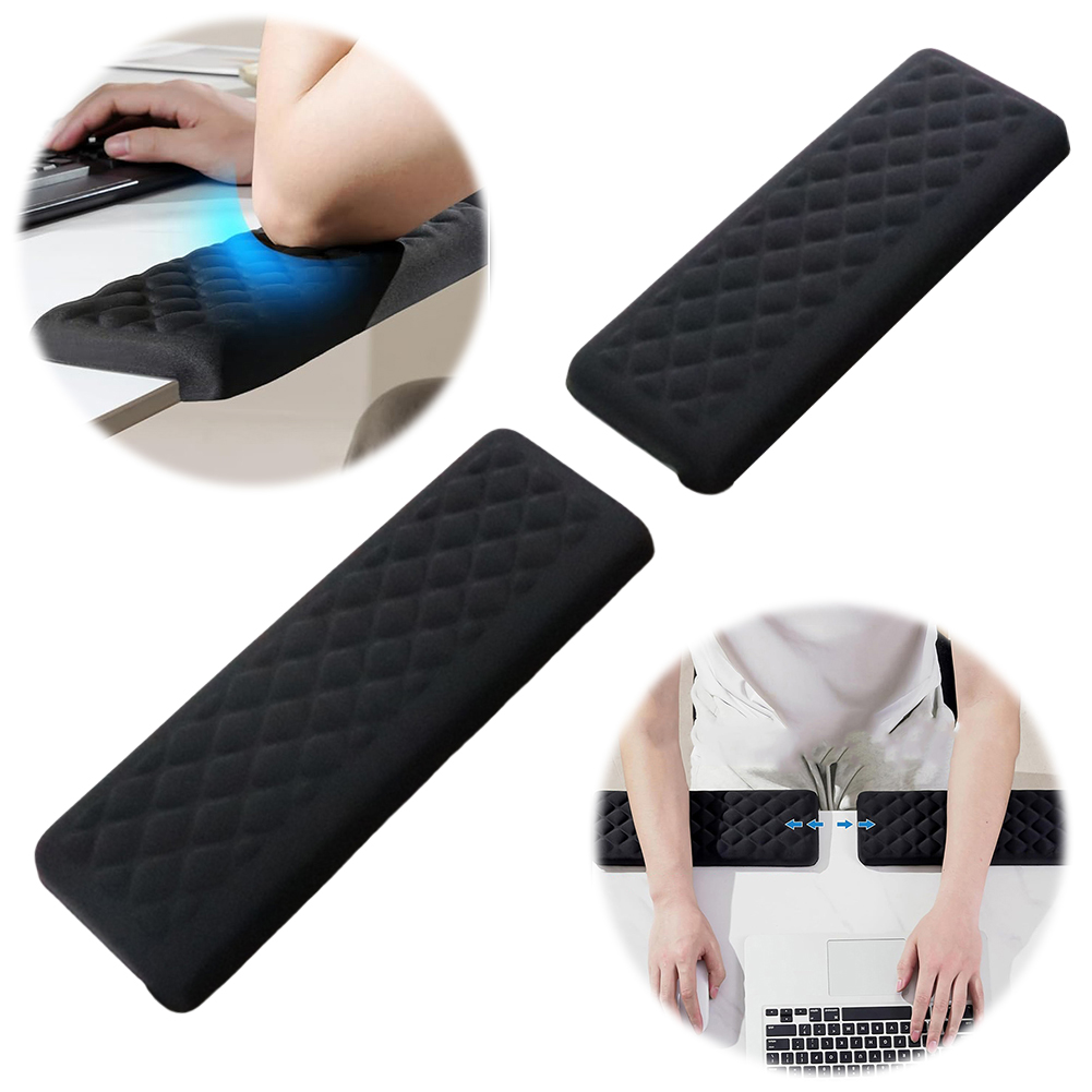 2-1PC L-Shaped Memory Foam Elb - Desk Corner Mat 评论和价格