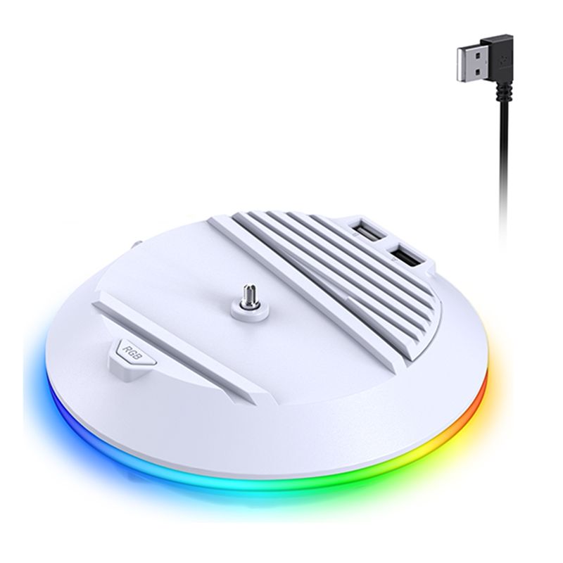 AED7-Vertical Stand With RGB L - Gaming Accessories Lights 评论和价格