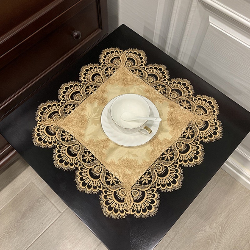 Table Cloth Napkins Table Cove - Desk Corner Mat 评论和价格