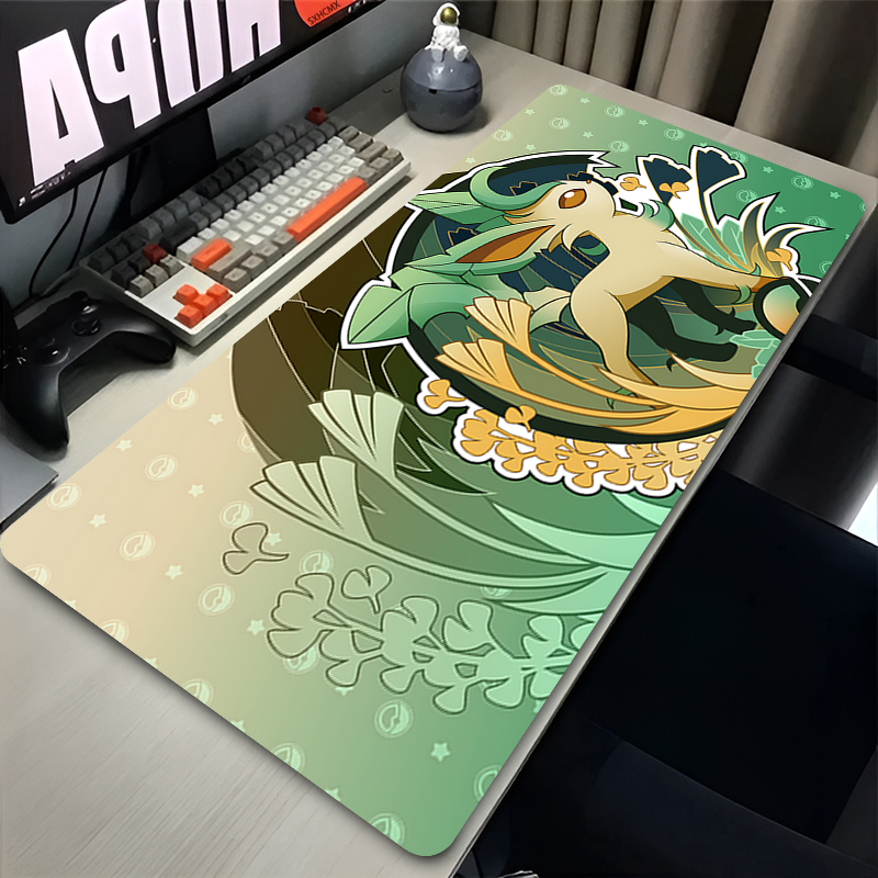 Mouse Pad Gamer P-pokemon Leaf - Gaming Accessories Cheap 评论和价格