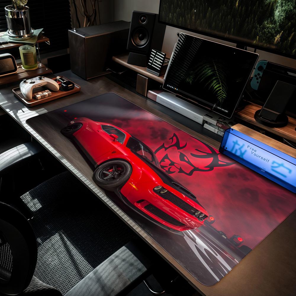 D-DodgeS Car Cool Mouse Pad XX - Gaming Accessories Table 评论和价格