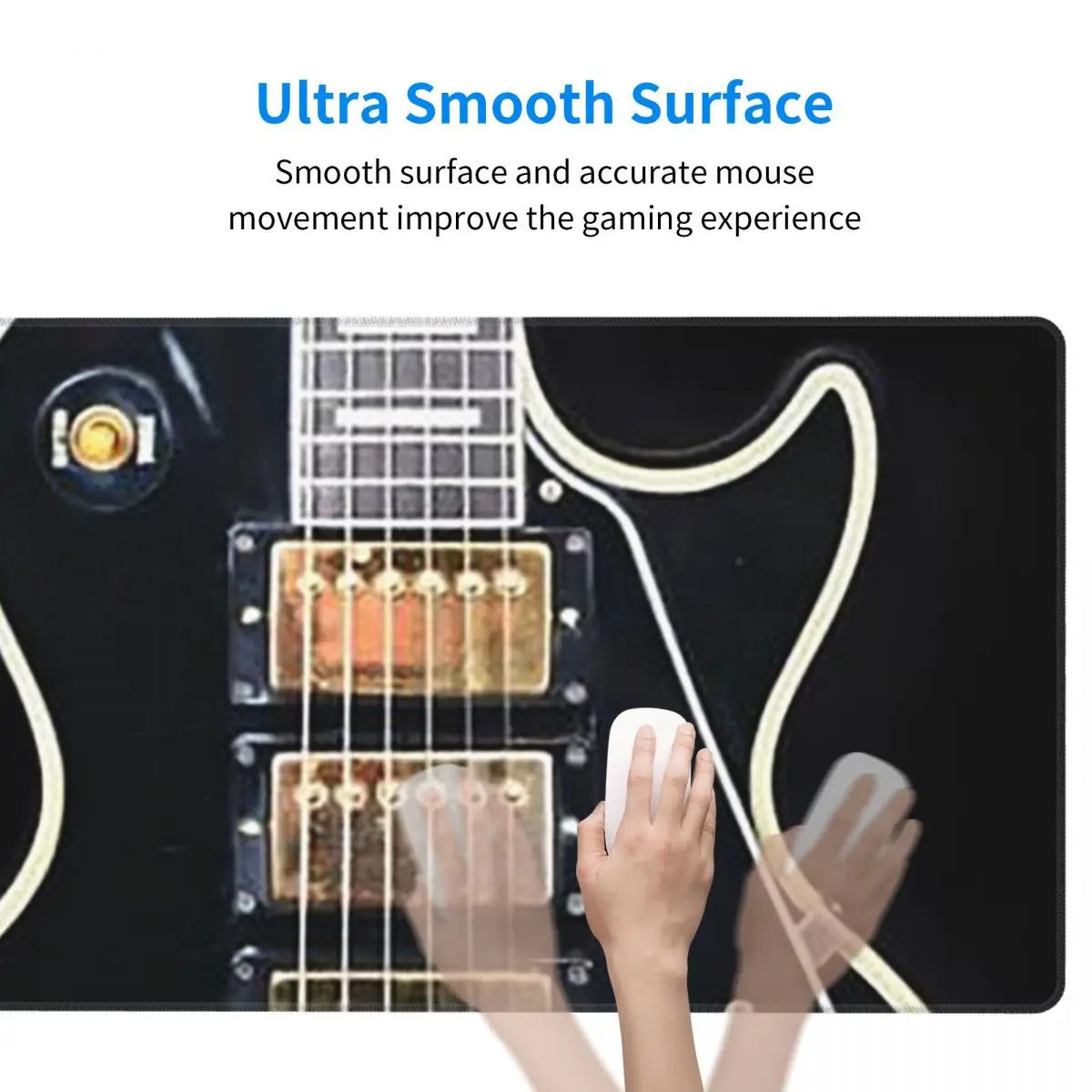 Large Mouse Pad Gibson Custom  - Gaming Accessories Shop 评论和价格