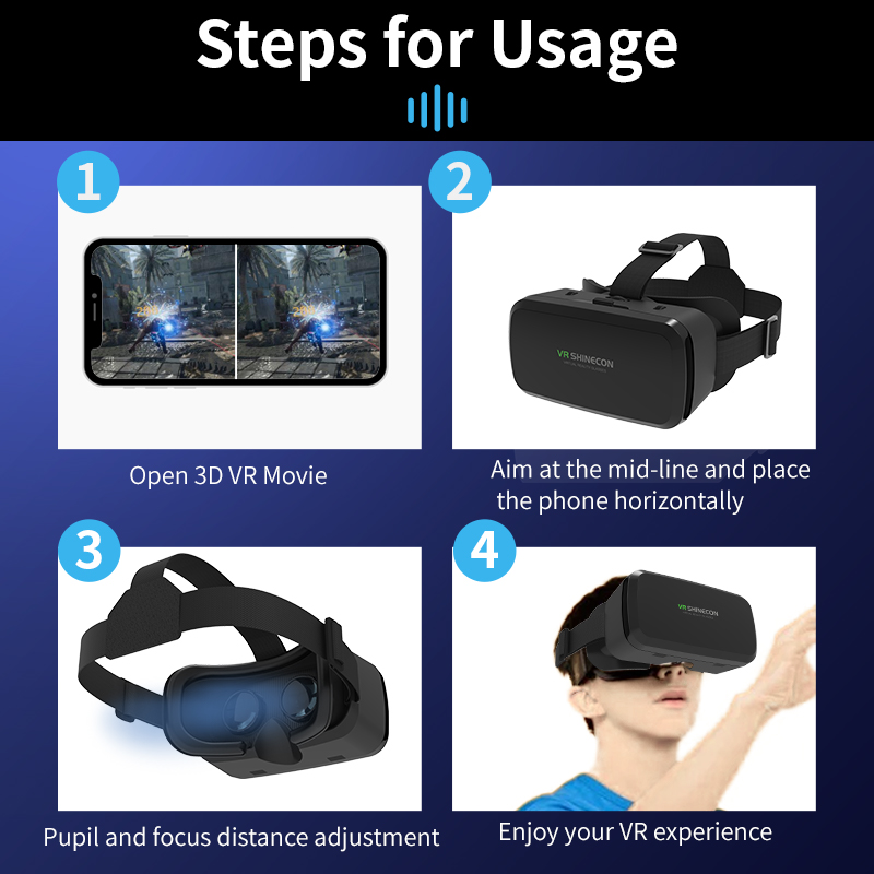 VR Glasses 3D Headset Virtual  - Gaming Accessories For 8 Year Old 评论和价格