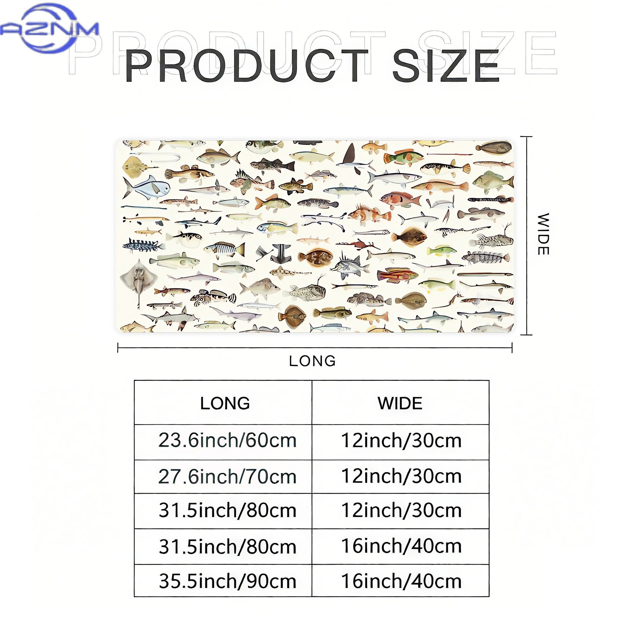 Fish Desk Mat for Mood Lightin - Desk Corner Mat 评论和价格