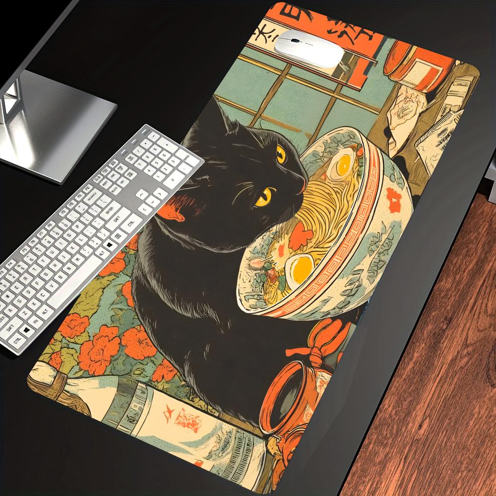 HYBXAXC Black cat loves to eat - Gaming Accessories Shop 评论和价格