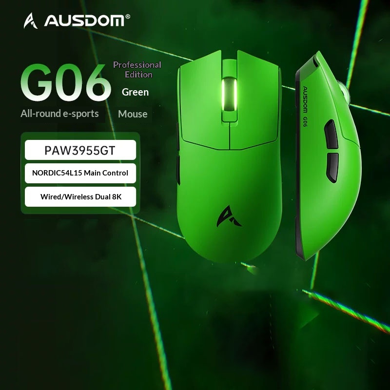 AUSDOM G06 Gaming Mouse 8K PAW - Gaming Accessories For Valorant 评论和价格