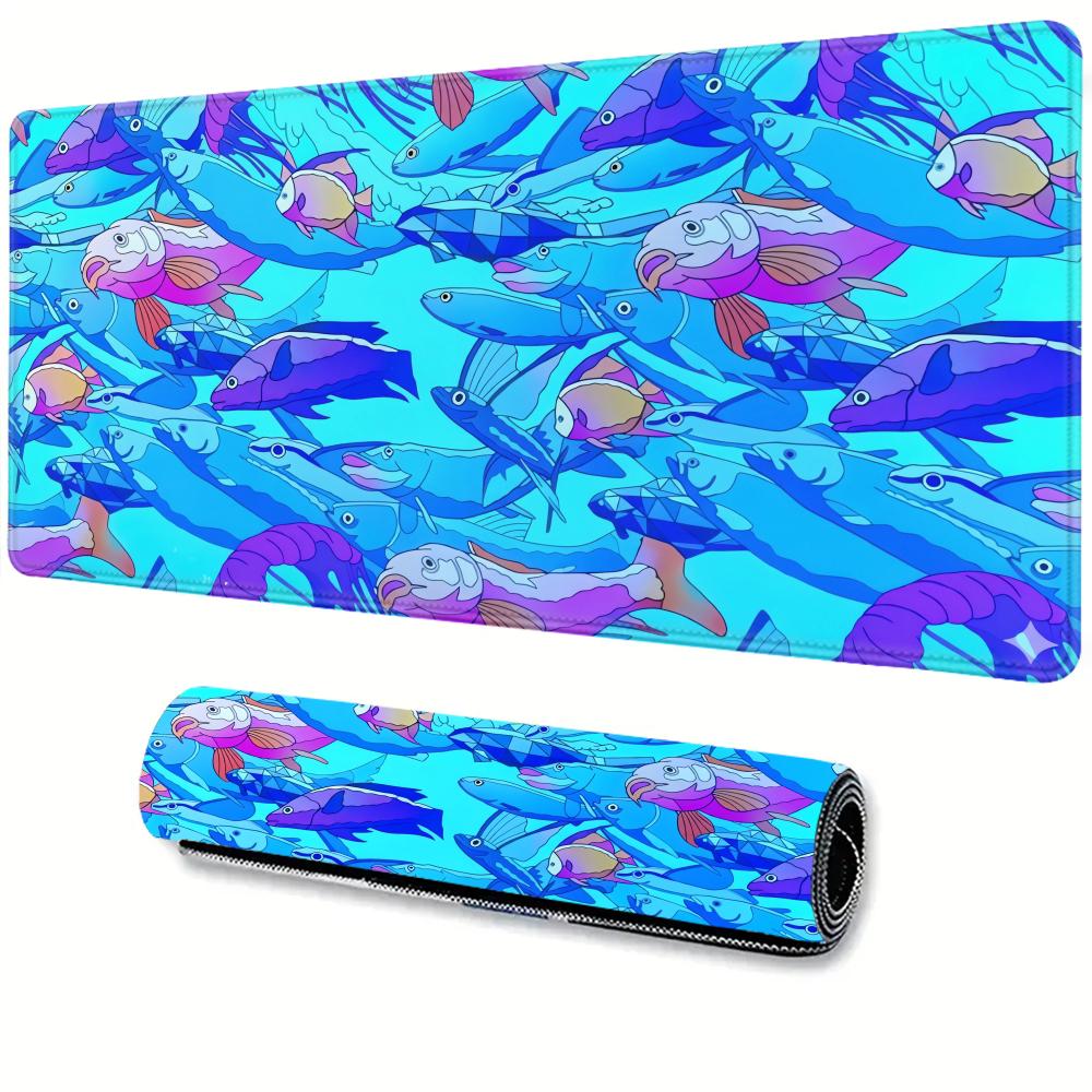HD Printing Fish Rubber Mouse  - Gaming Accessories Table 评论和价格